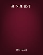Sunburst piano sheet music cover